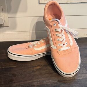 Vans women’s size 6 and White Sneakers
